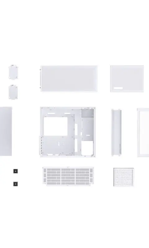 Jonsbo D41 MESH Midi Tower White