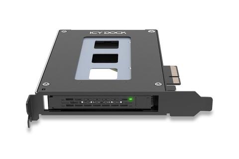 Icy Dock MB111VP-B storage drive enclosure SSD enclosure Black 2.5"