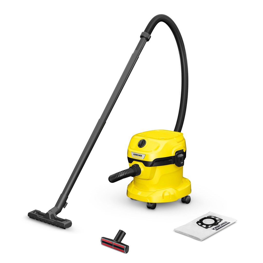 Vacuum Cleaner KäRcher WD 2 PLUS V-12/4/18 PET 12 L 1000 W (1.628-017.0) Black Yellow