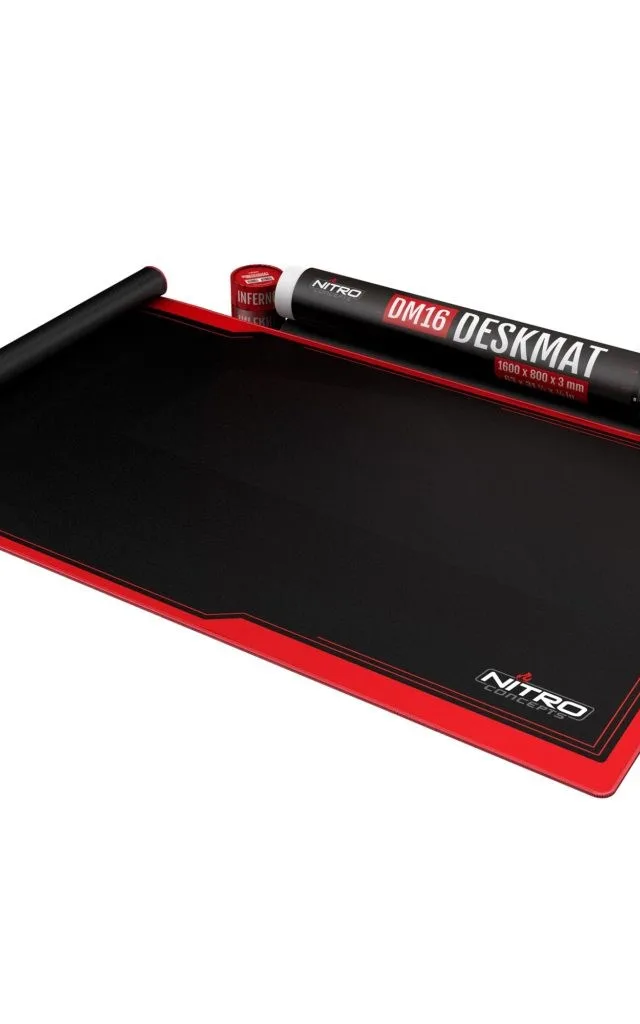 Nitro Concepts DM16 Gaming mouse pad Black, Red