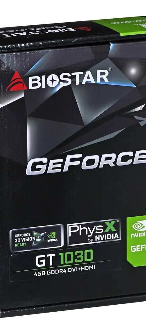 Biostar GeForce GT1030 NVIDIA GeForce GT 1030 4 GB GDDR4