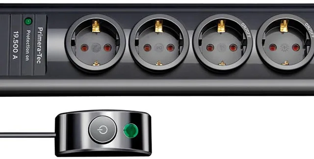 Surge Protector 250V 3500W 7 Outlets 2.0m