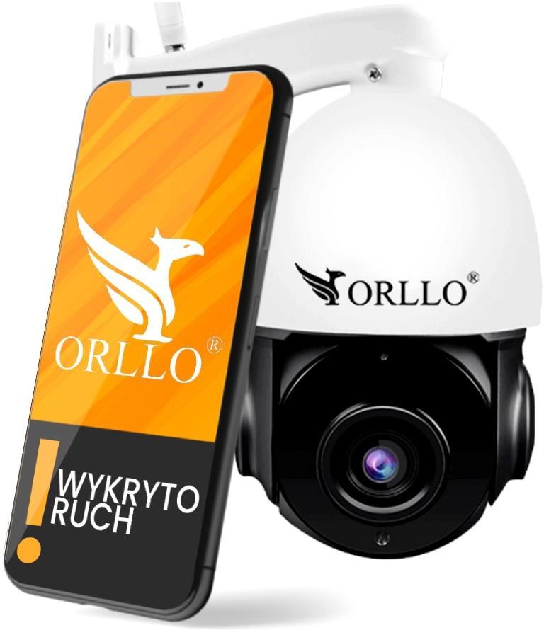 Camera IP ORLLO Z18 Obrotowa ZewnęTrzna SIM 4MP