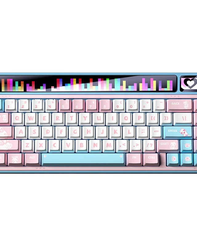 AULA Gasket AMG65 Blue LightFeather RGB Keyboard