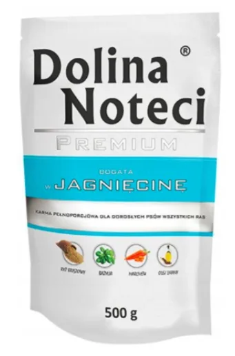 DOLINA NOTECI Premium Rich In Lamb - Wet Dog Food - 500 G