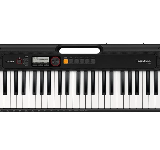 Casio CT-S200 MIDI Keyboard 61 Keys USB Black White
