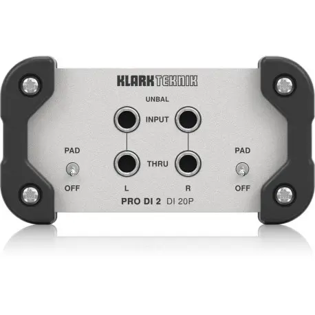Klark Teknik DI 20P DI-Box Pasywny Stereo