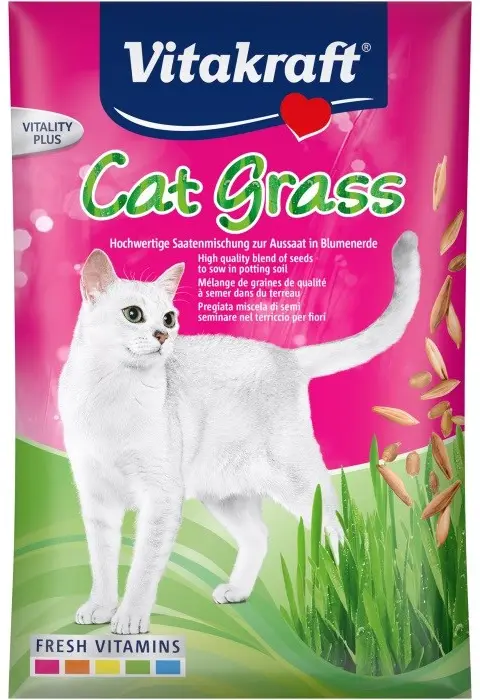 VITAKRAFT - Grass Seeds - Cat Treats - 50g