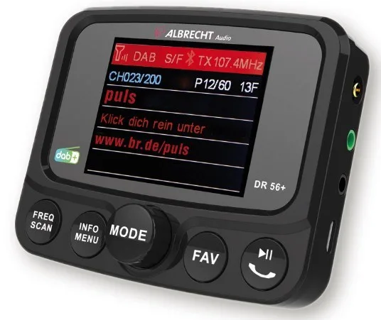 Albrecht DR 56 Autoradio DAB Adapter