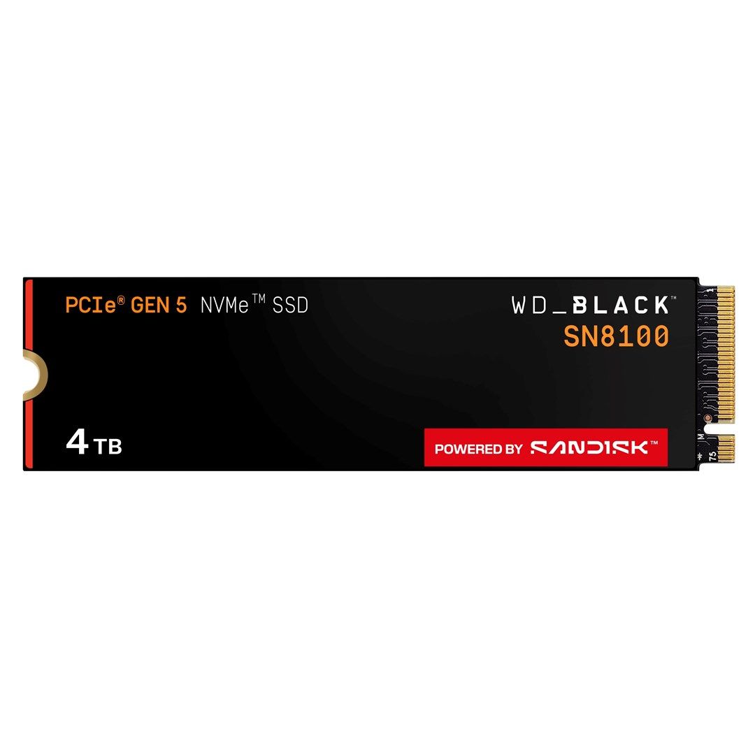 Western Digital Black WD_BLACK™ SN8100 NVMe™ SSD POWERED BY SANDISK 4 TB