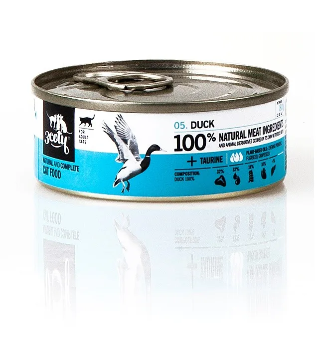 COTY Duck - Wet Cat Food - 80g 3