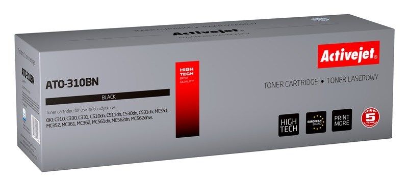 Activejet ATO-310BN toner (replacement for OKI 44469803; Supreme; 3500 pages; black)