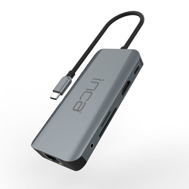 Inca ITPC-10TX interface hub USB Type-C 5000 Mbit/s Grey