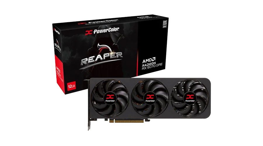 RX 9070 GRE 12GB PowerColor Reaper