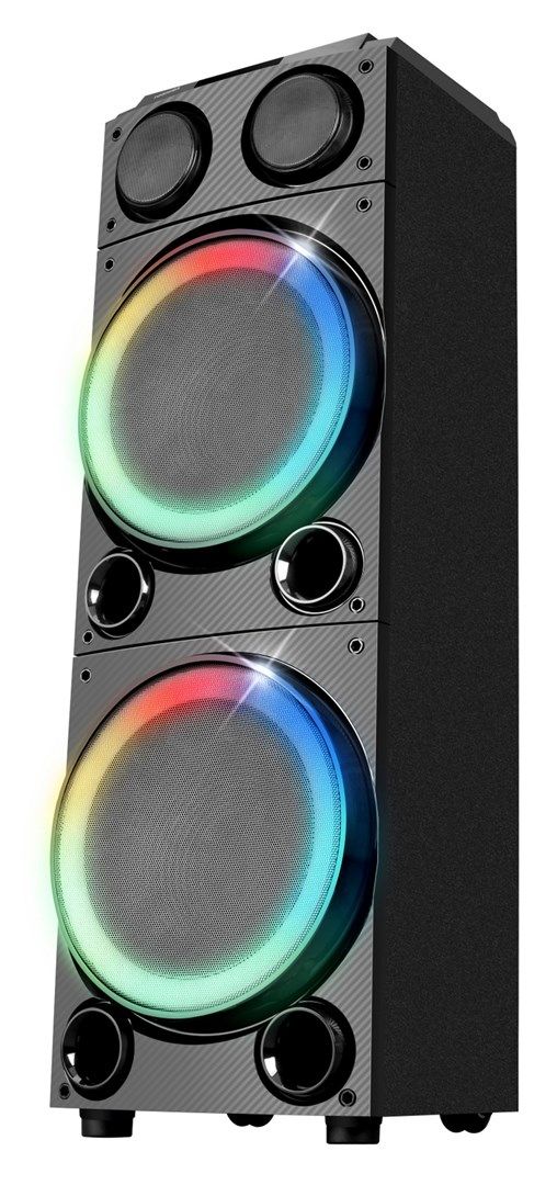 Toshiba TY-ASC402 Bluetooth Speaker With Wired Mic - Black