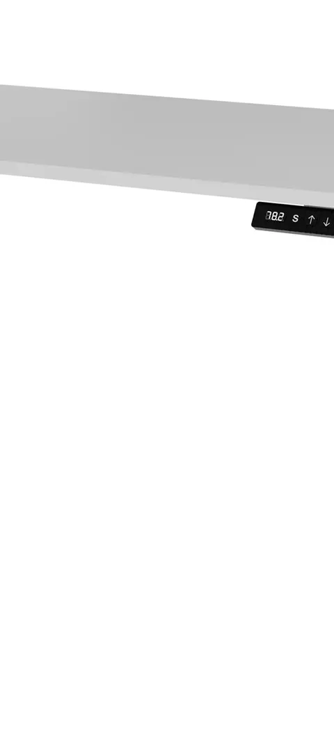 Desk With Electric Height Adjustment MOON LONG 150x80x72-120 Black/White