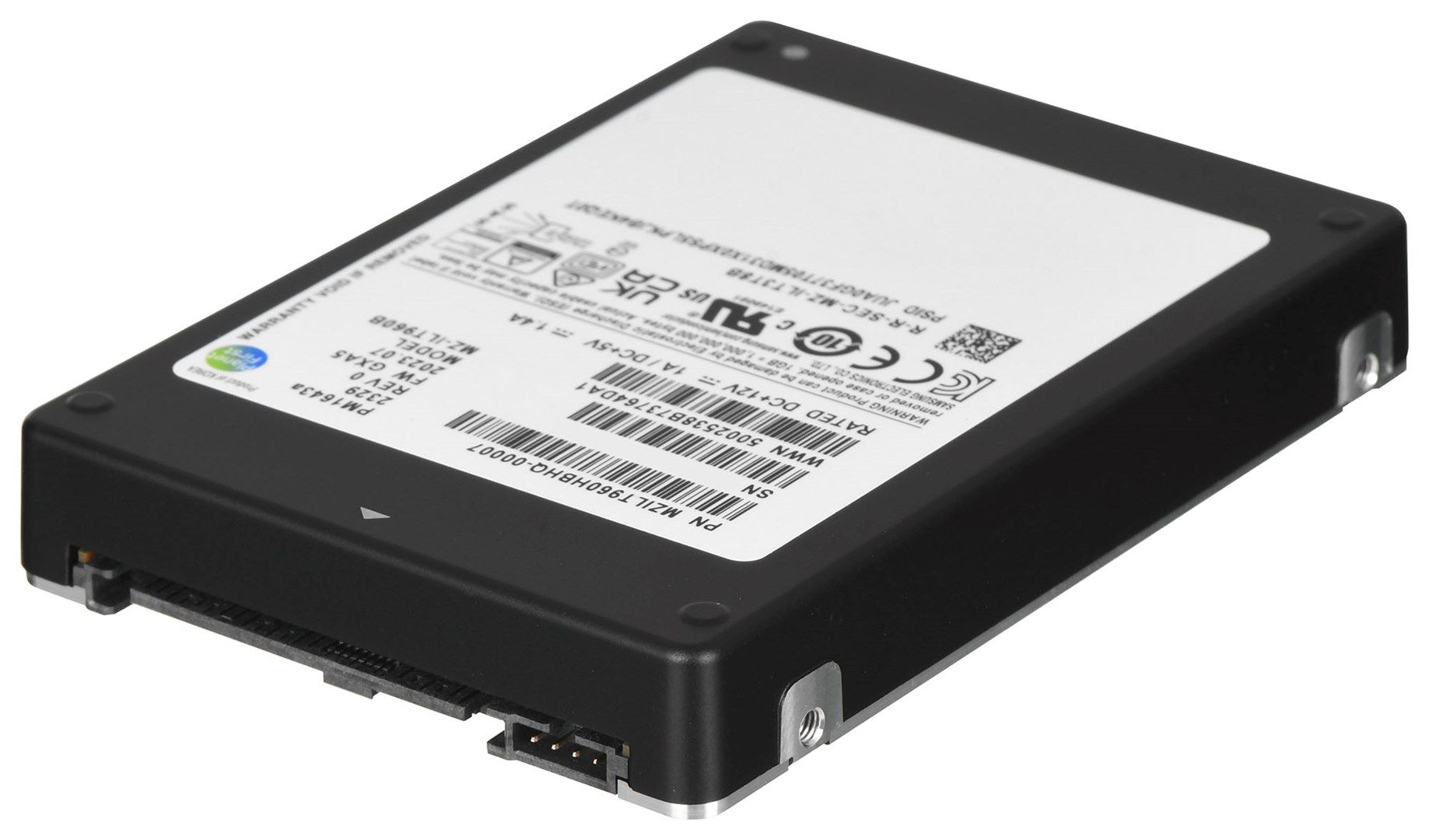 SSD Samsung PM1643a 960GB 2.5 SAS 12Gb/S MZILG960HCHQ-00A07 (DWPD 1)