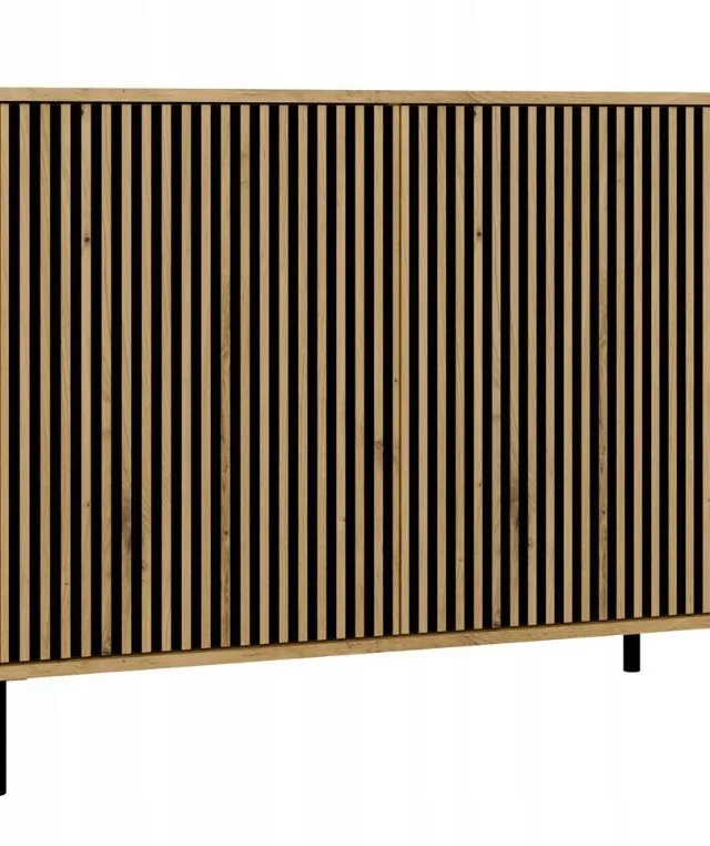 KAMARO 2D SLIM Chest Of Drawers Cashmere Colour