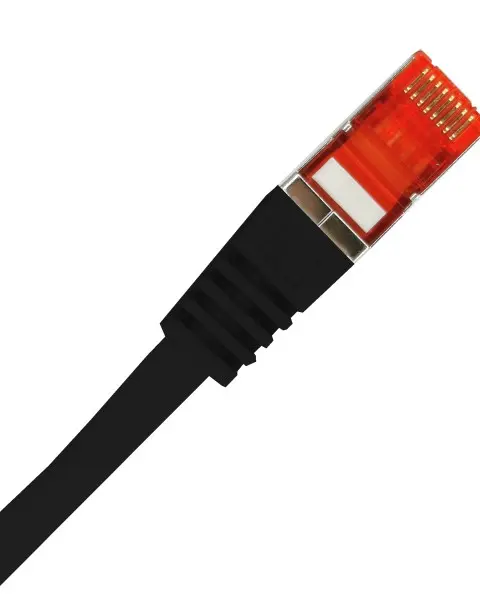 AVIZIO KKS6CZA1.0 networking cable Black 1 m Cat6 F/UTP (FTP)