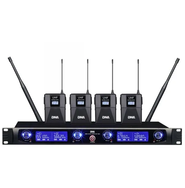 DNA WM4 Wireless Mic Set 4x Transmitters