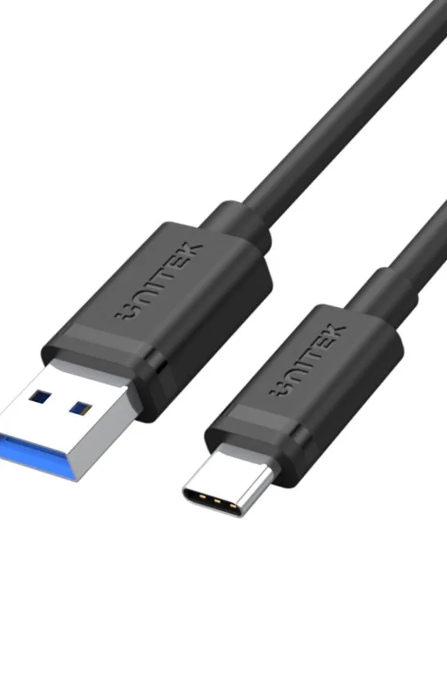 UNITEK C14103BK-2M USB cable USB 3.2 Gen 1 (3.1 Gen 1) USB A USB C Black