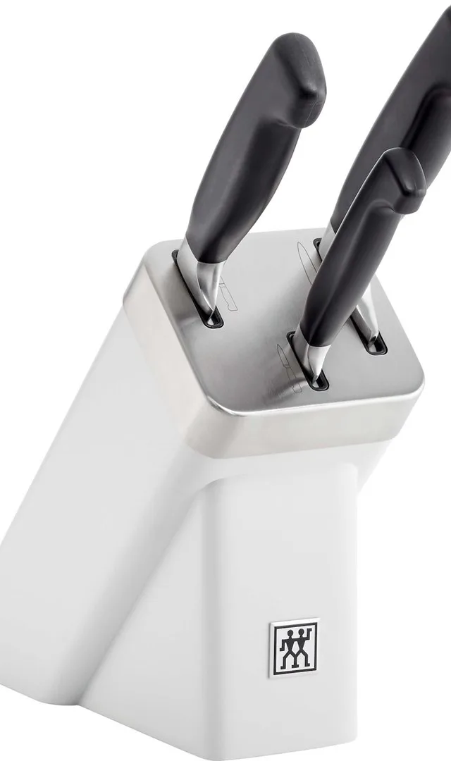 ZWILLING FOUR STAR Set 3 NożY W Bloku SamoostrząCym White