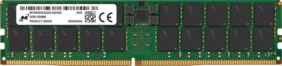 Micron MTC40F2046S1RC48BA1R memory module 64 GB DDR5 288-pin DIMM