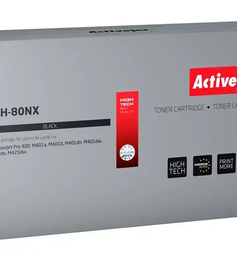 Activejet ATH-80NX toner (replacement for HP 80X CF280X; Supreme; 6900 pages; black)