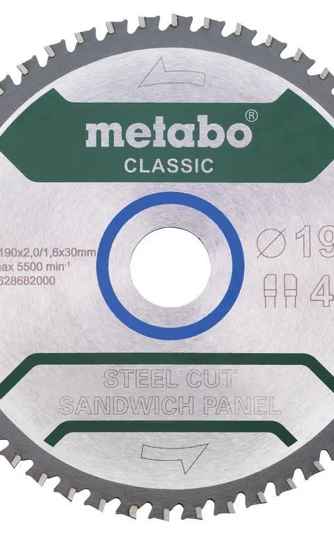 Metabo Circular Saw Blade FZ/FA 190x30x48 Steel/Sa