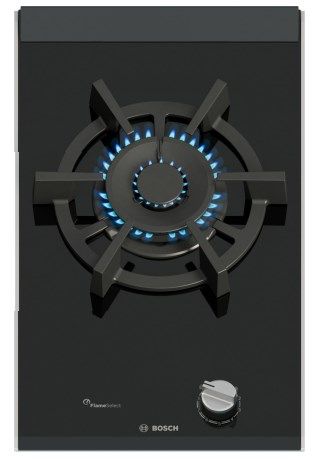 Bosch Serie 8 PRA3A6I10 Hob Black Built-In 30 Cm Gas 1 Zone(S)