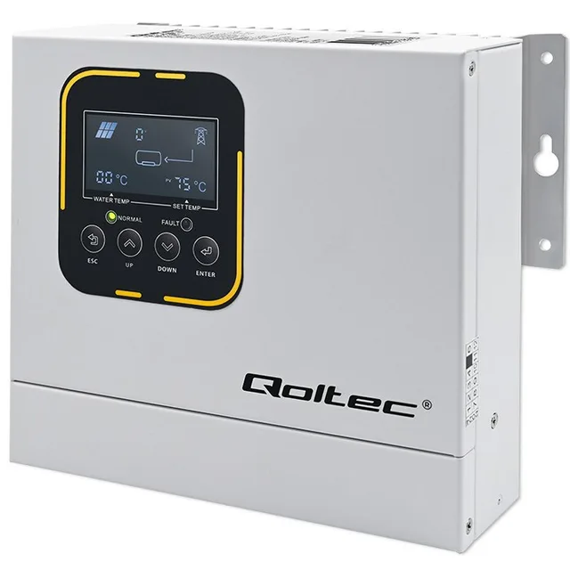 Qoltec Inverter ECO Solar Boost Water Heating Solar Inverter MPPT BYPASS LCD 4kW