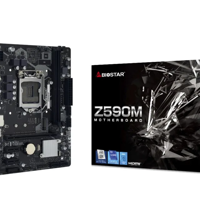 Biostar Z590 VALKYRIE Intel Z590 LGA 1200 (Socket H5) micro ATX