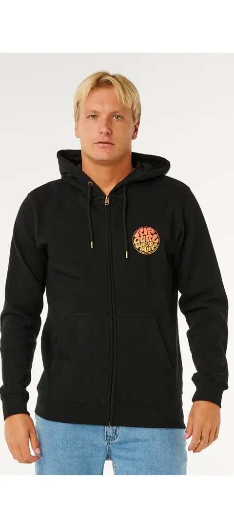 Bluza MÄ™Ska RIP CURL Wettie Passage Icon Zip Thru Czarna - M