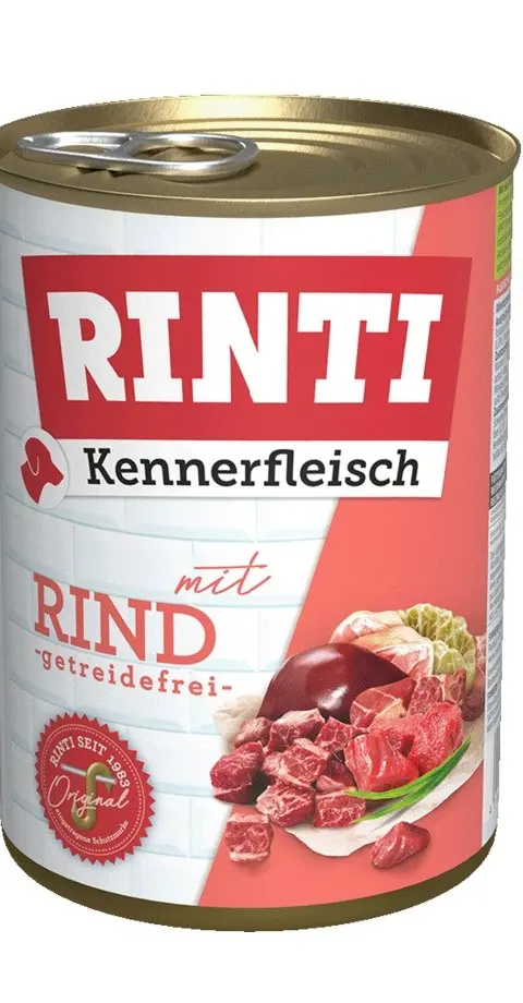 RINTI Kennerfleisch Beef - Wet Dog Food - 400g