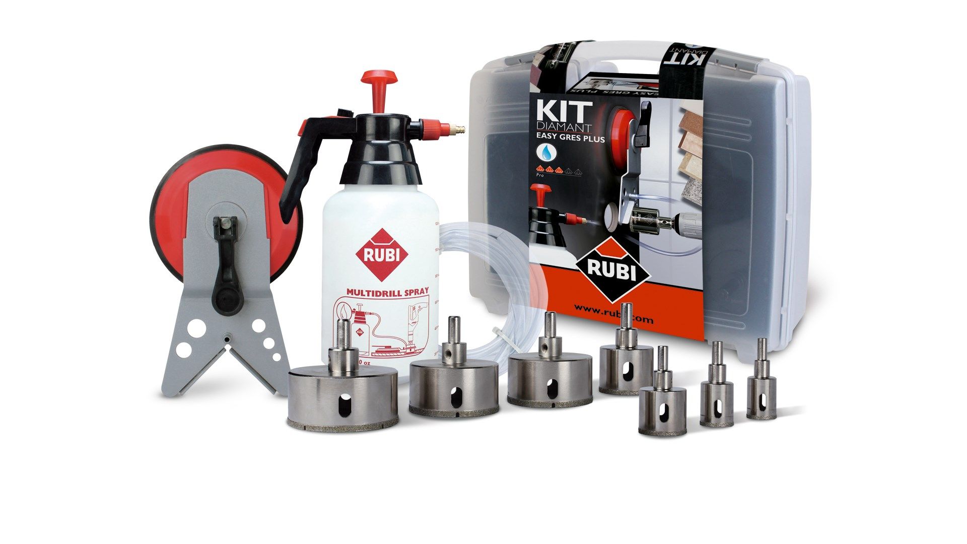 RUBI Easy Gres Plus Kit Drill Bit Set 7 Pc(S)