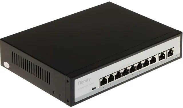 Switch POE 8-port Tiandy