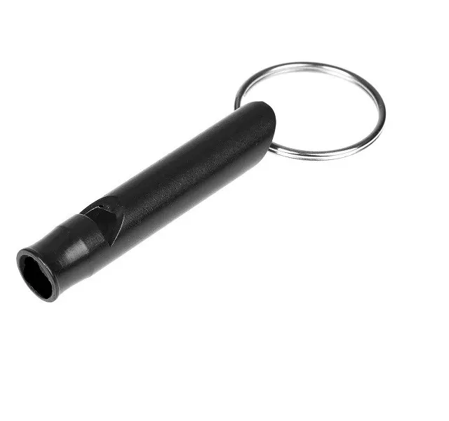 Survival Whistle GUARD WHISTLE Aluminium Black (YC-010-BL)