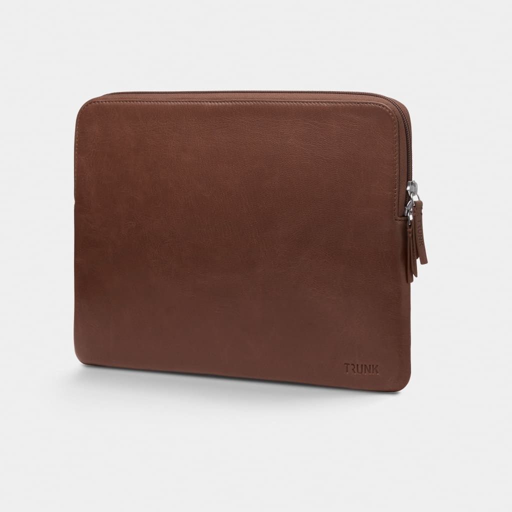 Trunk Leather Sleeve 35.6 cm (14") Sleeve case Brown