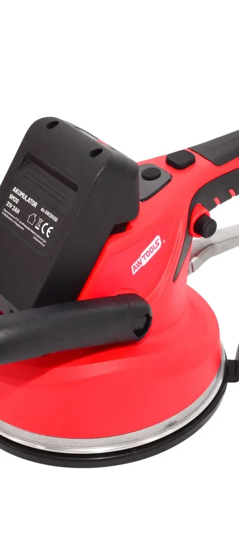 AWTOOLS PRZYSSAWKA WIBRUJĄCA DO PŁYTEK 2x18V 50KG