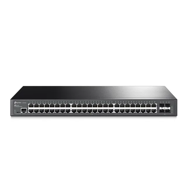 TP-Link JetStream TL-SG3452 przełącznik sieciowy Zarządzany L2 Gigabit Ethernet (10/100/1000) 1U Czarny