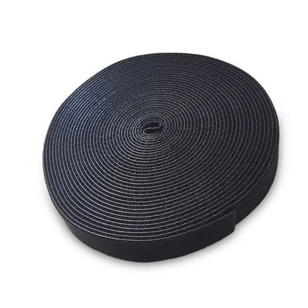 SAVIO Organizer For Cables Tape Velcro Black 10m OC-01/B 1 Pc