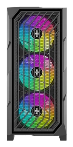 Xilence Xilent Breeze II XG181 (Schwarz, Tempered Glass)