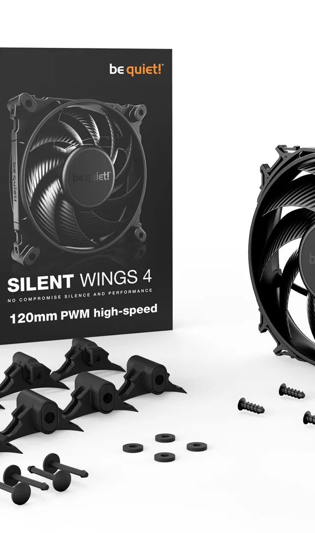 be quiet! SILENT WINGS 4 | 120mm PWM high-speed Computer case Fan 12 cm Black 1 pc(s)