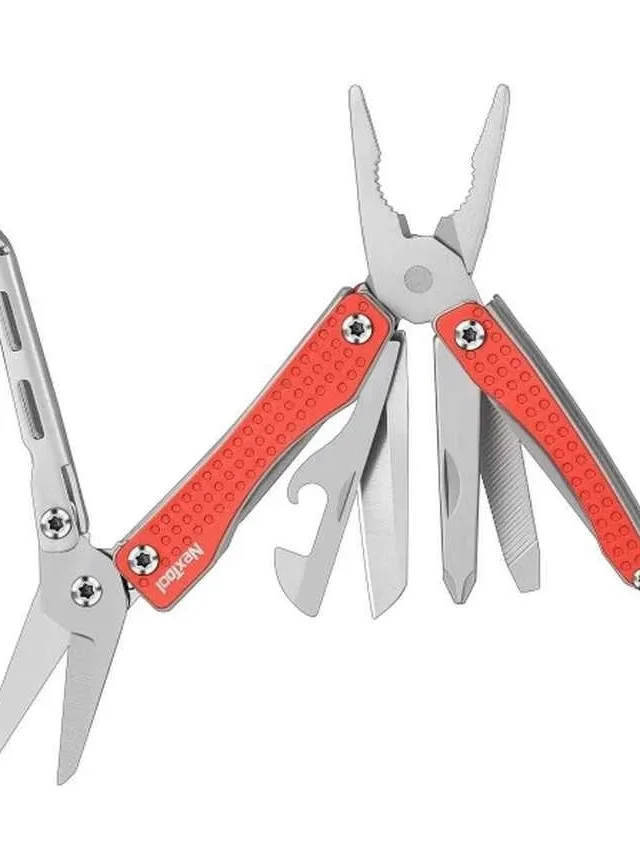 NexTool Mini FLAGSHIP NE20051 10-In-1 Multitool Red