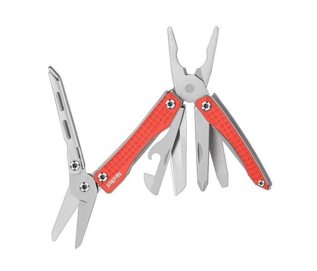 NexTool Mini FLAGSHIP NE20051 10-In-1 Multitool Red
