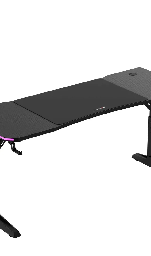 Huzaro Hero 4.6 RGB Black Gaming Desk