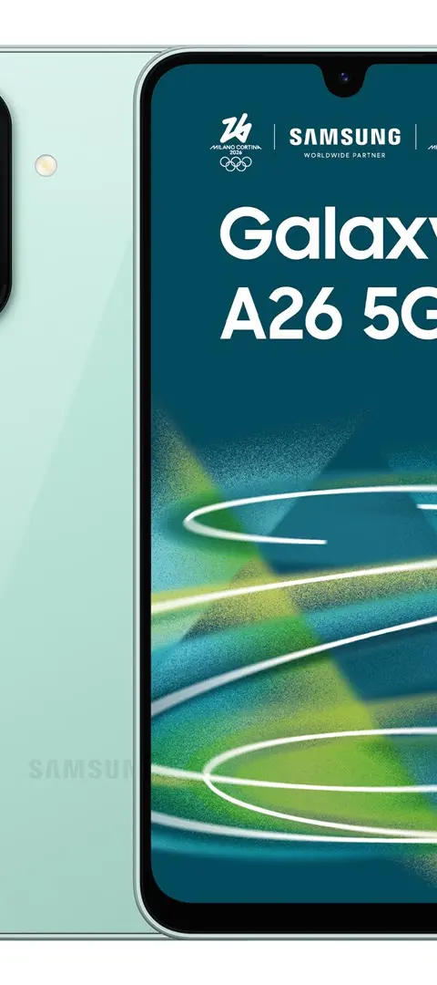 Samsung Galaxy A26 17 cm (6.7") Hybrid Dual SIM Android 15 5G USB Type-C 6 GB 128 GB 5000 mAh Mint colour