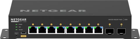 NETGEAR 8x1G PoE+ 220W and 2xSFP+ Managed Switch