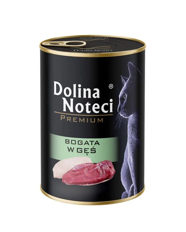 DOLINA NOTECI Premium Rich In Goose - Wet Cat Food - 400g