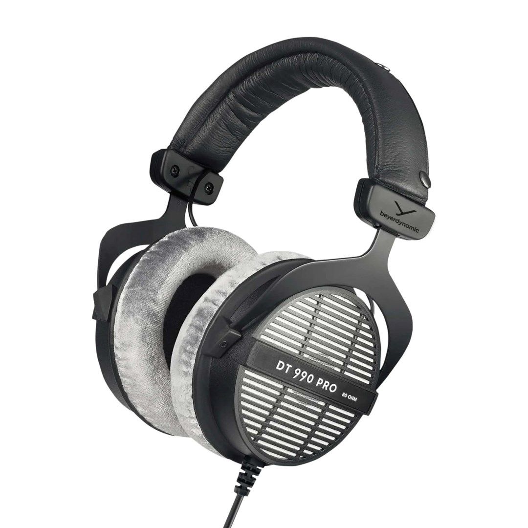 Beyerdynamic DT 990 PRO 80 Ohm Kabelgebundener Over-Ear-Studiokopfhrer, Black